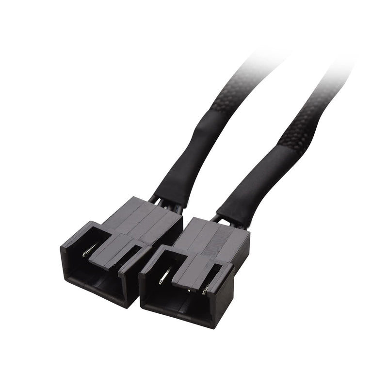 Cable Matters 2-Pack 2-Way 4-Pin PWM Fan Splitter Cable - 10cm, Personal Computer 2x Fan Splitter