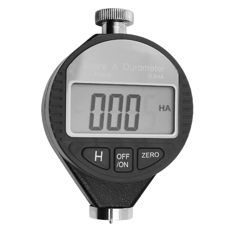 Portable 0-100HA Hardness Tester Display Durometer Tyre Gauge for Rubber Tyres Plastic Thermal Base Bowling Ball