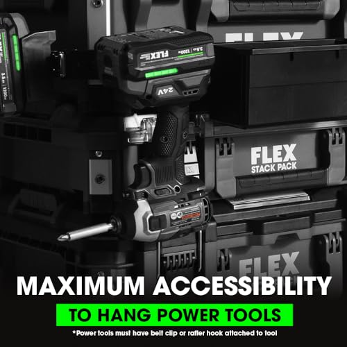 FLEX STACK PACK Storage System Front Tool Rack Rail - FS1603