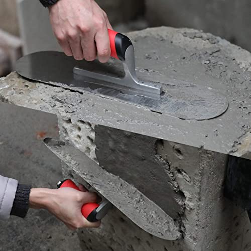 Goldblatt 2 Pieces Stainless Steel Pool Trowel for Concrete Finishing