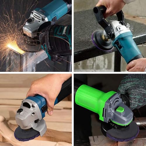 Pack of 6 CSD Discs 125 mm for Angle Grinders, Reinforced Sanding Discs, Rust Remover for Flex, Paint and Coatings, No Damage to the Surface, for Metal, Stone, Wood, Plastic 125mm
