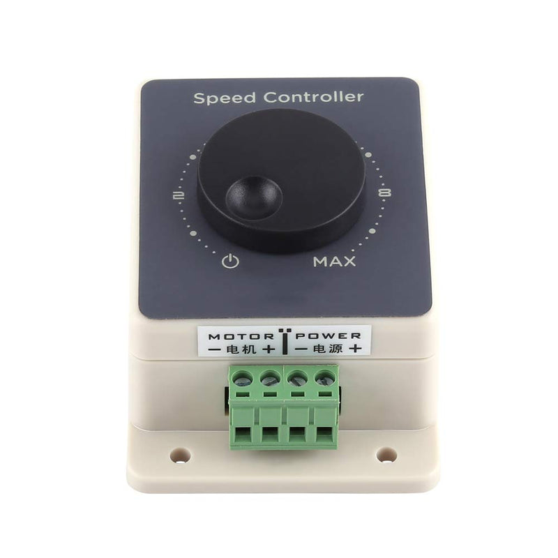 12V Motor Controller Motor Speed Controller PWM Pulse Width Modulator DC10-60V 20A Waterproof Shell