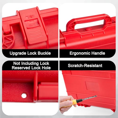 Hard Case for Milwaukee M12 Fuel Installation Drill/Driver Kit & Accessories (2505-22) | High-Density Foam | Durable Protective Carrying Storage Tool Box Organizer | (CASE ONLY)