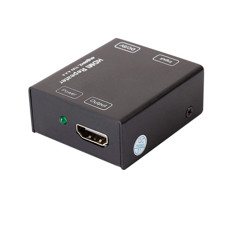DTECH HDMI Signal Amplifier Booster Repeater 4K 60Hz YUV 444 18Gbps 1080P HDCP 2.2 CEC 3D 4K2K Extender Boost up to 164 Feet Compatible with VR TV Box Blu-ray Player HDTV Monitor Projector