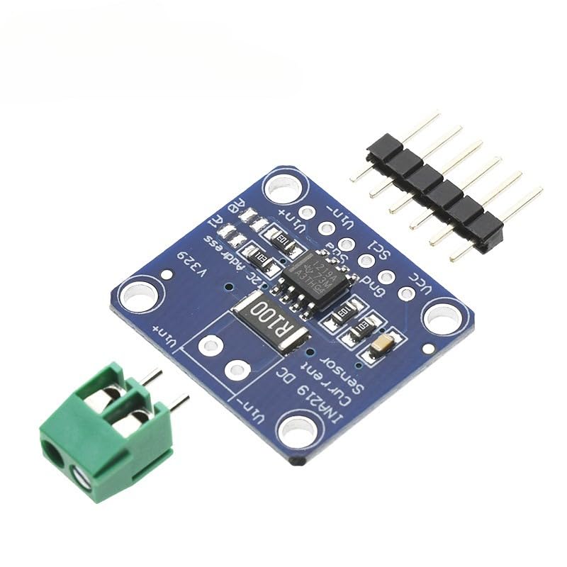 CJMCU-219 INA219 I2C Interface Bi-directional DC Current/Power Monitoring Sensor Module for Arduino Raspberry Pi Pack of 6