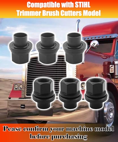 6PCS M22x1.5 Hex Wheel Lug Nuts 6