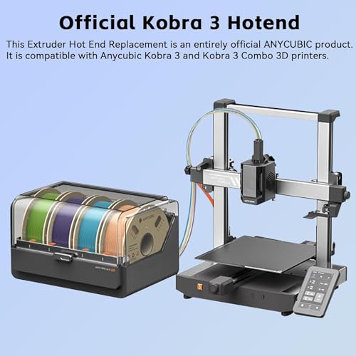 2PCS Kobra 3/Kobra 3 V2 Combo Hotend 3D Printer All Metal Extruder Hot End