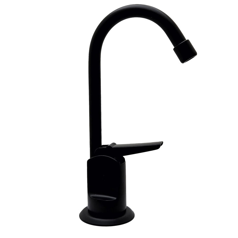 Westbrass R203-NL-62 6" Touch-Flo Style Pure Water Dispenser Faucet, Matte Black