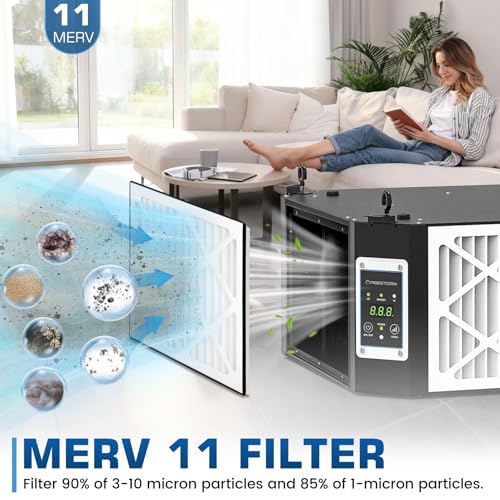 MERV 11 Filter Compatible with 1350/1350IG Air Filtration System, 4PCS