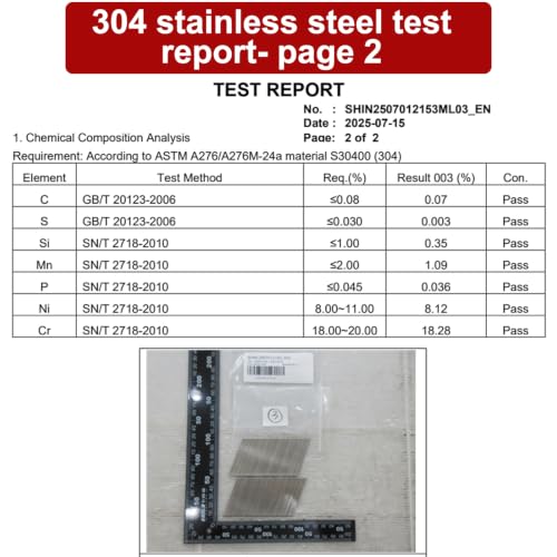 16 Gauge 20 Degree Angled 1-1/4~2-1/2" 304SS Finish Nails, 1800 Pack