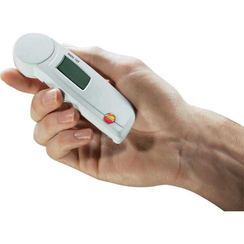 Testo 0560 0103 103 folding thermometer, length 11 cm, small, protection class IP55, including batteries testo 103 digital food thermometer
