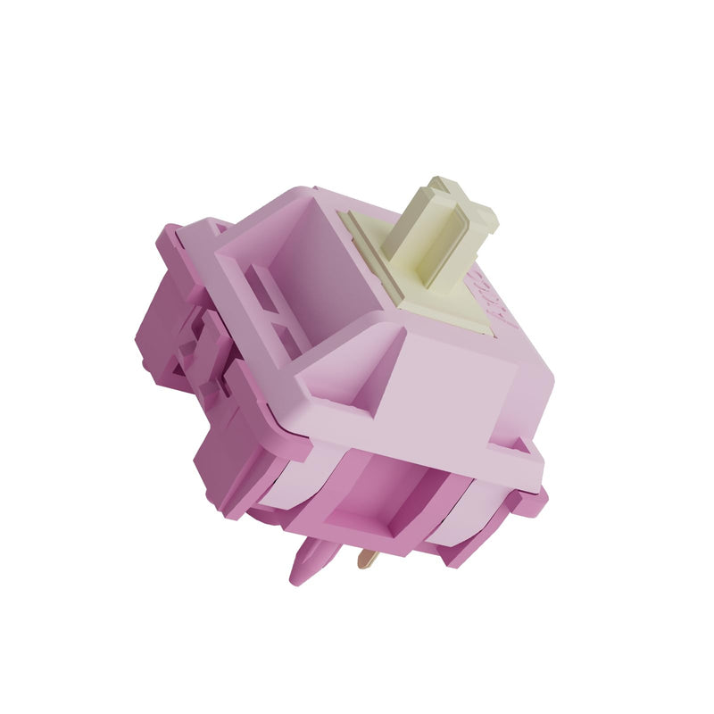 Akko V3 Creamy Purple Pro Keyboard Switch for Mechanical Gaming Keyboard, 5-Pin 30gf tactile Switches (45pcs) Creamy Purple V3 Pro