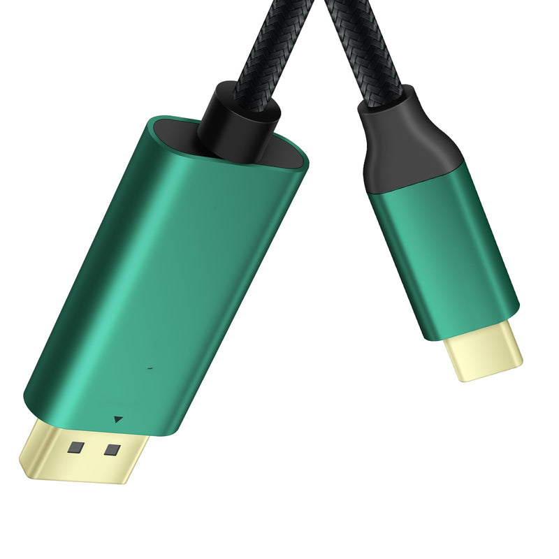 Type c to dp Cable 4k 144hz dp1.4 Type c kvm Switch Cable 4k 120hz Thunderbolt to dp Cables 8k DP1.4 spec Thunderbolt to displayport 5k 144hz