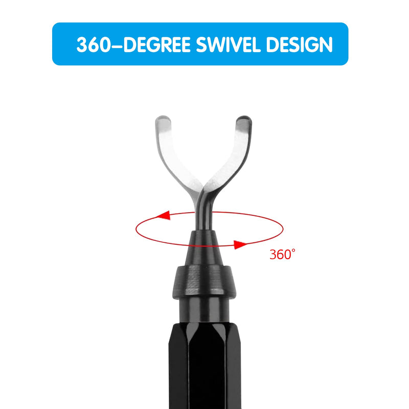 Deburring tool with 10 blades, metal handle, hand deburring tool, 3D printer accessories, deburring for plastic, metal, stainless steel, 11 pieces