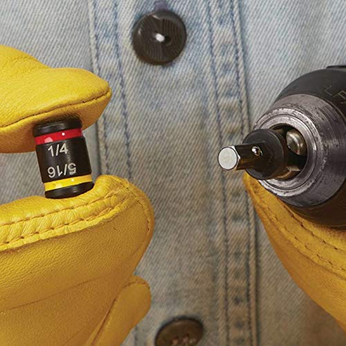 Malco IMSHXLC C-RHEX Cleanable, Reversible 6-inch Magnetic Hex Chuck Driver (Pack of 2) 6 Inch (Pack of 2)