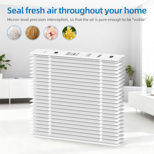 X8309 Expandable Filter MERV 11 Compatible with Lennox X8309,Pleated HVAC Furnace 16x25x5 (2-Pack) 2