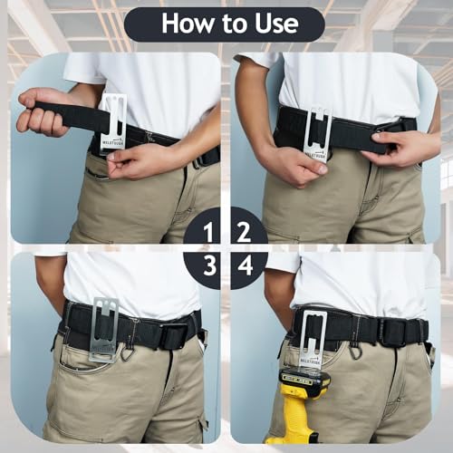 MELOTOUGH Pocket Tool Pouch, Drill Belt Holder