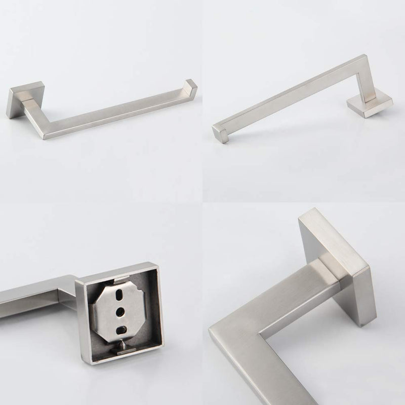GERZWY SUS 304 Stainless Steel Hand Towel Holder Modern Bathroom Towel Ring Wall Mounted Brushed Finish IG1806-LS