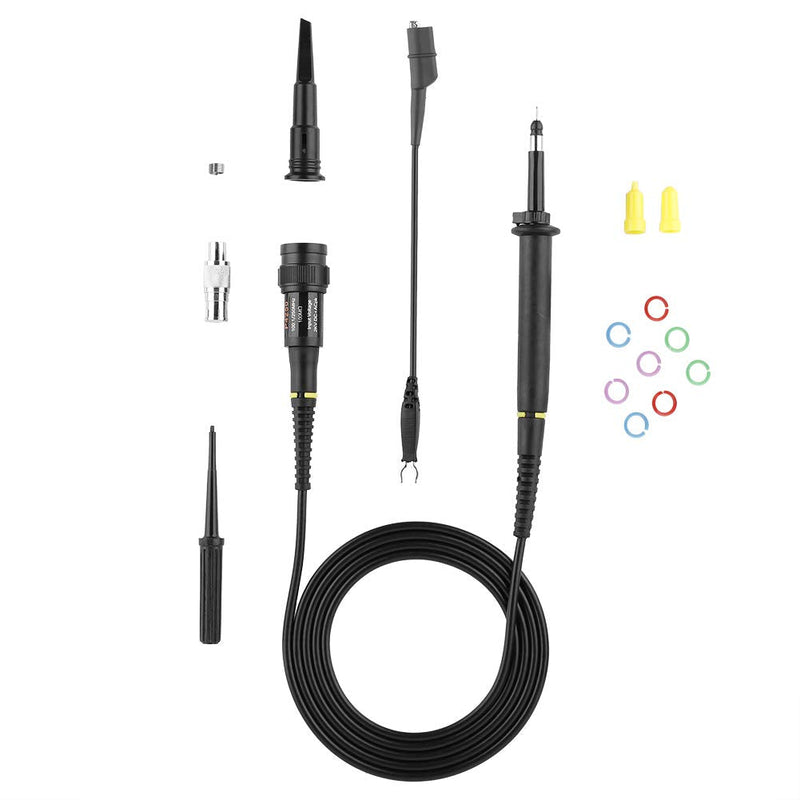 P4250 1 2KV 250MHz High Voltage Probe Oscilloscope Probe for BNC Head Foscilloscope, Probe Head 1: 100 BNC Test Lead Set