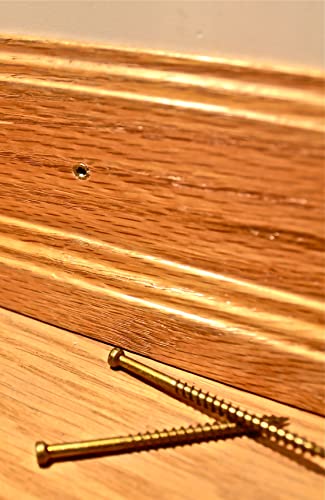 GRK Fasteners 116728 FIN/Trim #8 x 2 Screws 510CT, Gold #8 x 2" 510