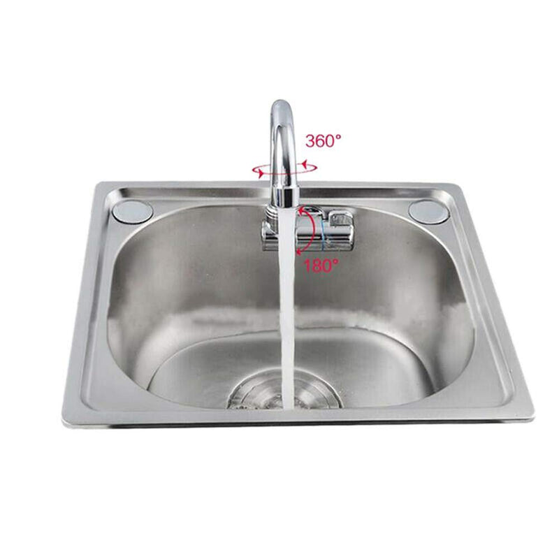 3dsll0 Folding Faucet Yacht 360 Degree tation Basin Sth Caravan Boat Durable Marine Camping Single Handle Accessories Practical Copper Cold Water