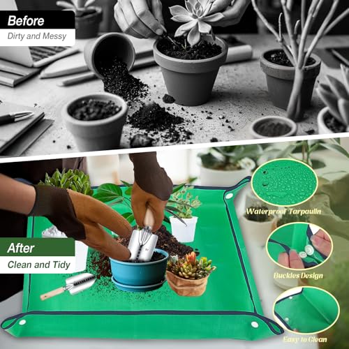 Gardening Tool Set with Tote Bag Heavy-Duty Garden Tools Gardening Gift Purple