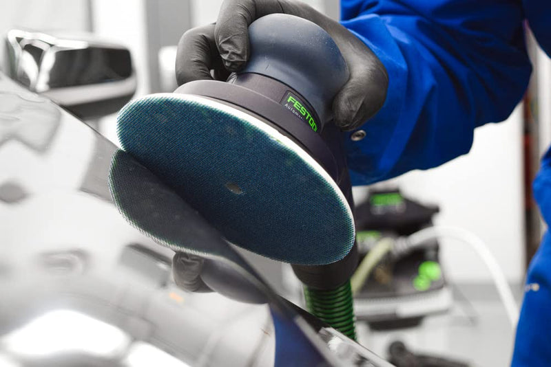 3M™ Gitternetz Schleifscheibe Blau auf Rolle, 150 mm, Körnung 220+, 36424 220+