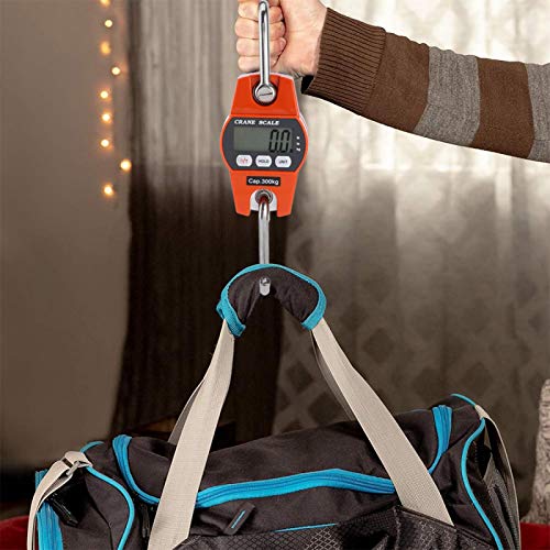 Hanging Scales 300kg Durable Scales Easy to Use Digital Scales for Farm Hunting