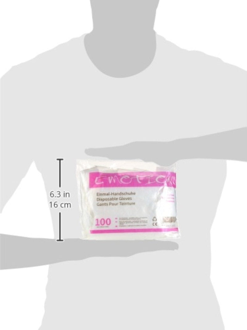 Efalock Professional disposable gloves for women, pack of 1, (1x 100 pieces) 100 pieces (pack of 1)