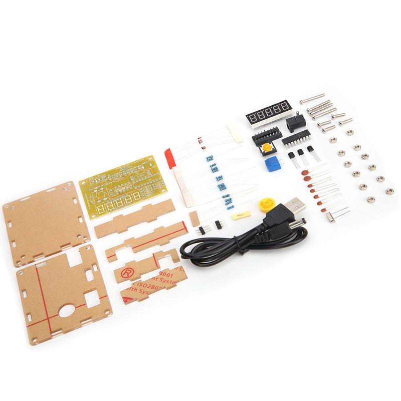 1Hz-50MHz Frequency Counter Module Quartz Oscillator Tester Module DIY Kit 1Hz to 50MHz Frequency Range Measuring