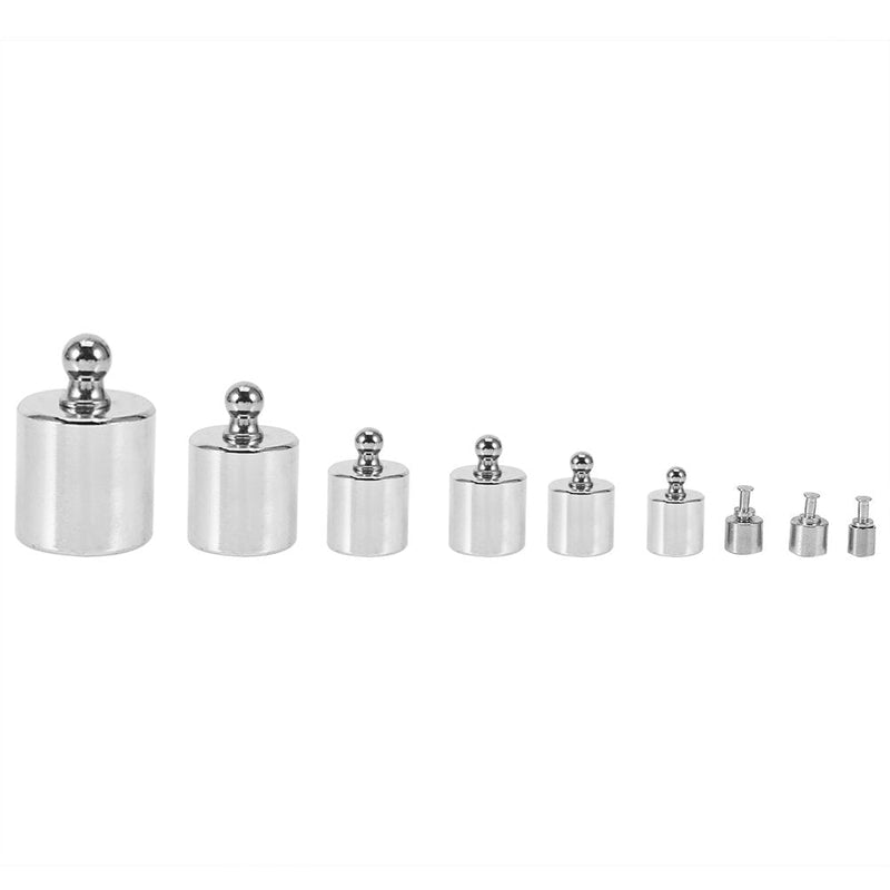 Calibration weight, Jectse 211.1g 10mg-100g steel +/- 0.003 g permissible error calibration weight set calibration gram scale weight set with tweezers