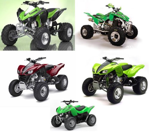 250pc Specbolt Kawasaki KFX450R KFX700 ATV Bolt Kit for Maintenance & Restoration OEM Spec Fasteners KFX 450 700 400