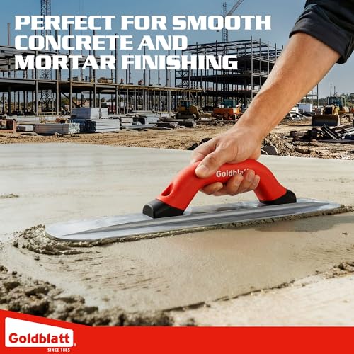 Goldblatt 16" x 3-1/4" Extruded Round End Magnesium Float Soft Grip 16"