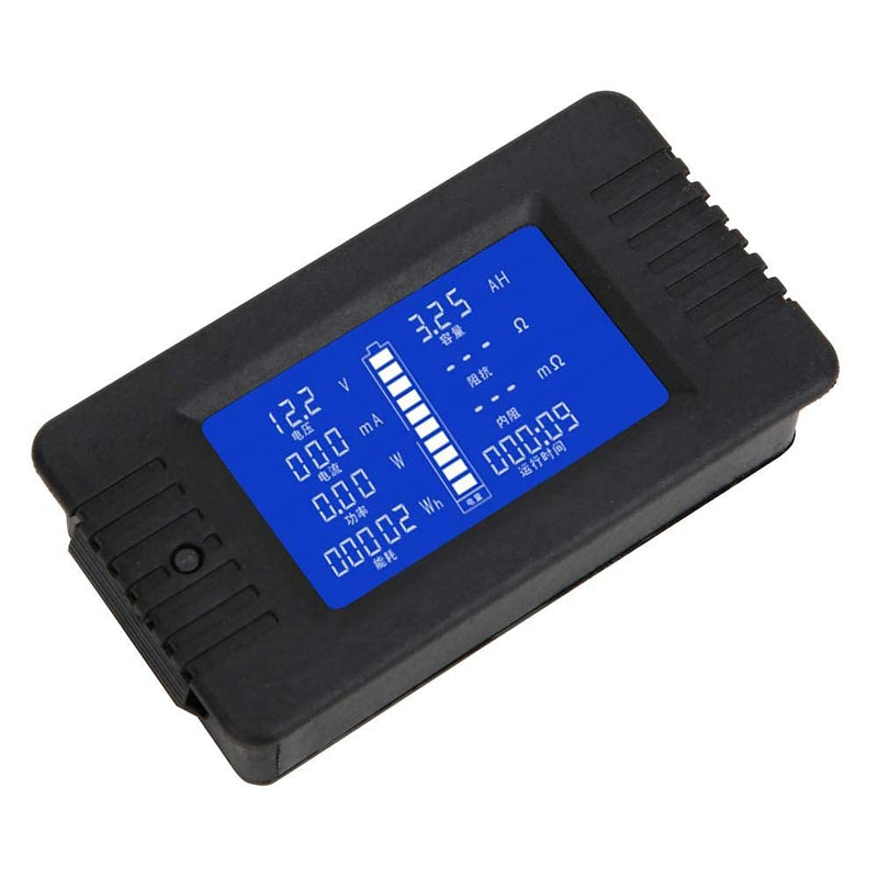 Fafeicy PZEM-015 Multifunctional Battery Meter, Battery Measurement Voltage, Power Energy Capacity Impedance Tester, 9 sets of measurement parameters can be displayed at the same time (015) 015