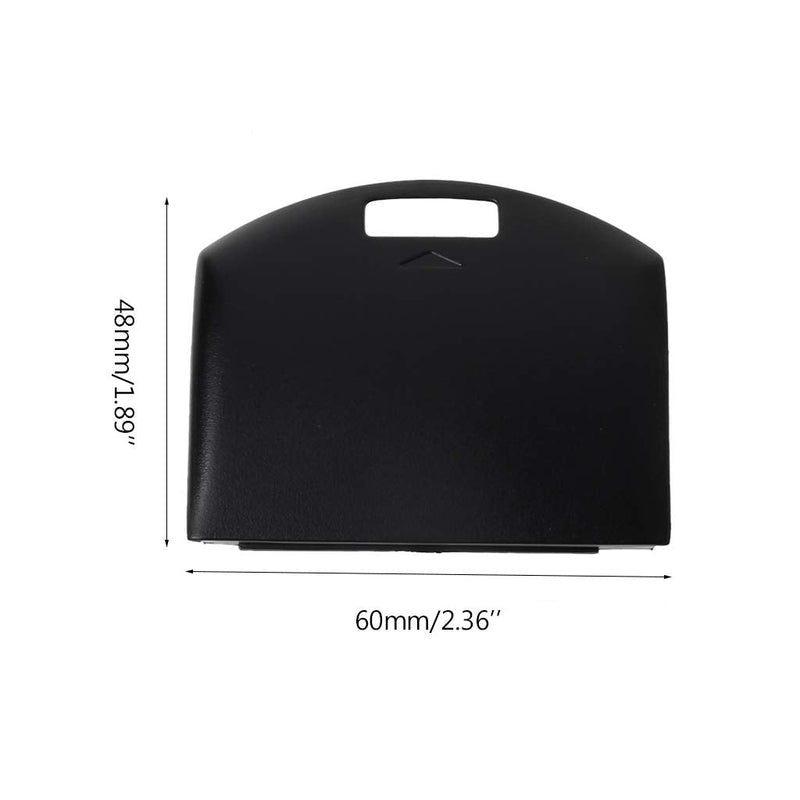 Black Battery Cover Door Case for PSP 1000 1001 Fat Replacement Cases and Storage Accessories