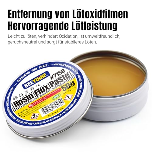 Rosin Flux, Soldering Paste Flux, Electronic Flux for Soldering for SMD PCB Welding (2.29oz/65g)