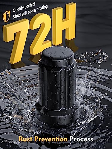 MIKKUPPA M12x1.5 Lug Nuts & & 1/4oz Wheel Weights