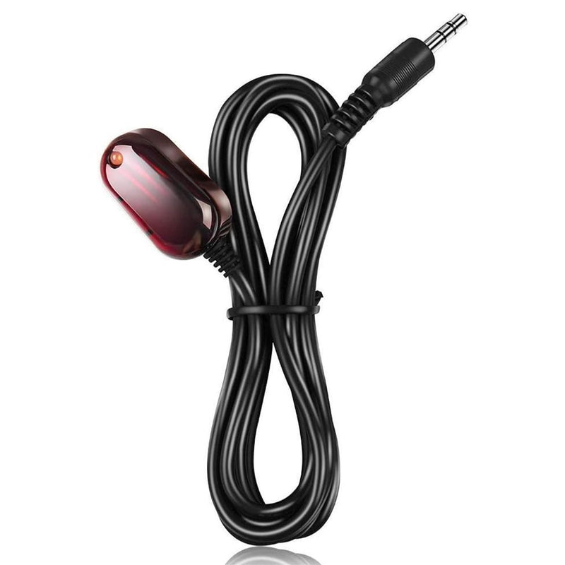 IR Repeater Infrared Repeater System Kit Control Up to 10 Devices Hidden IR Remote Extender Set for Set-top Box, Amplifier, Receiver, DVD, AVR, Blu-ray Player, More 1 to 10 IR Repeater