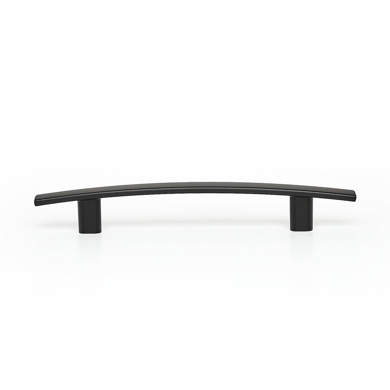Ravinte 10 Pack Cabinet Handles Matte Black Cabinet Pulls Kitchen Cabinet Handles,Curved Drawer Pulls in 6-1/4 Inch Length with 4 Inch Hole Center Arch Kitchen Cabinet Hardware