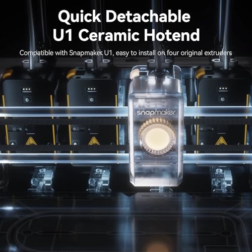 0.2mm Ceramic Hotend for Snapmaker U1,High Temperature Extruder Print Head
