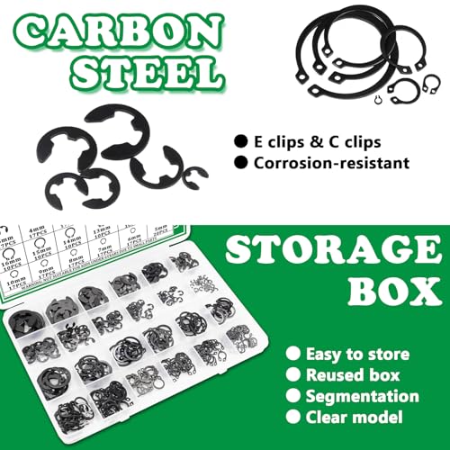 660PCS Snap Rings