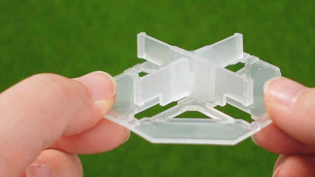 Thyle 100Pcs 1/8"(3mm) Outdoor Spacers for Tile and Paver Cross Tile Spacer