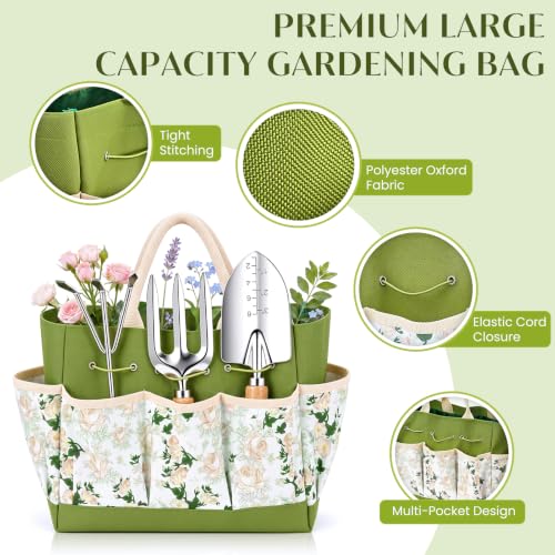 10-Piece Garden Tools Set, Watering Can & Mat, Gardening Gifts