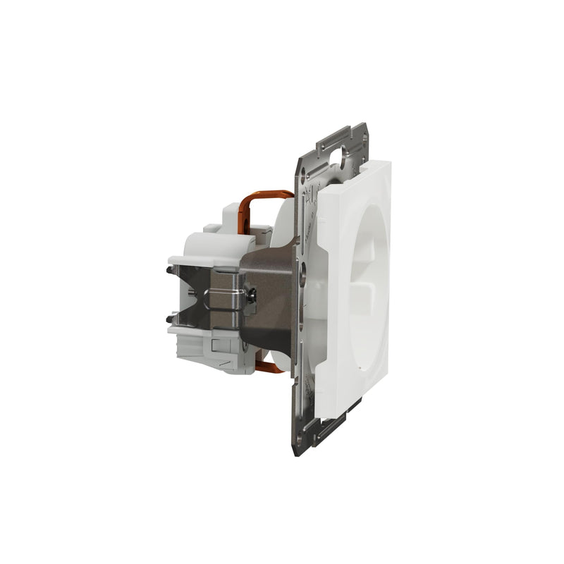 Schneider Electric Asfora EPH2970121D SCHUKO socket 16A, protective contact socket, screw terminals, flush-mounted socket, white standard single