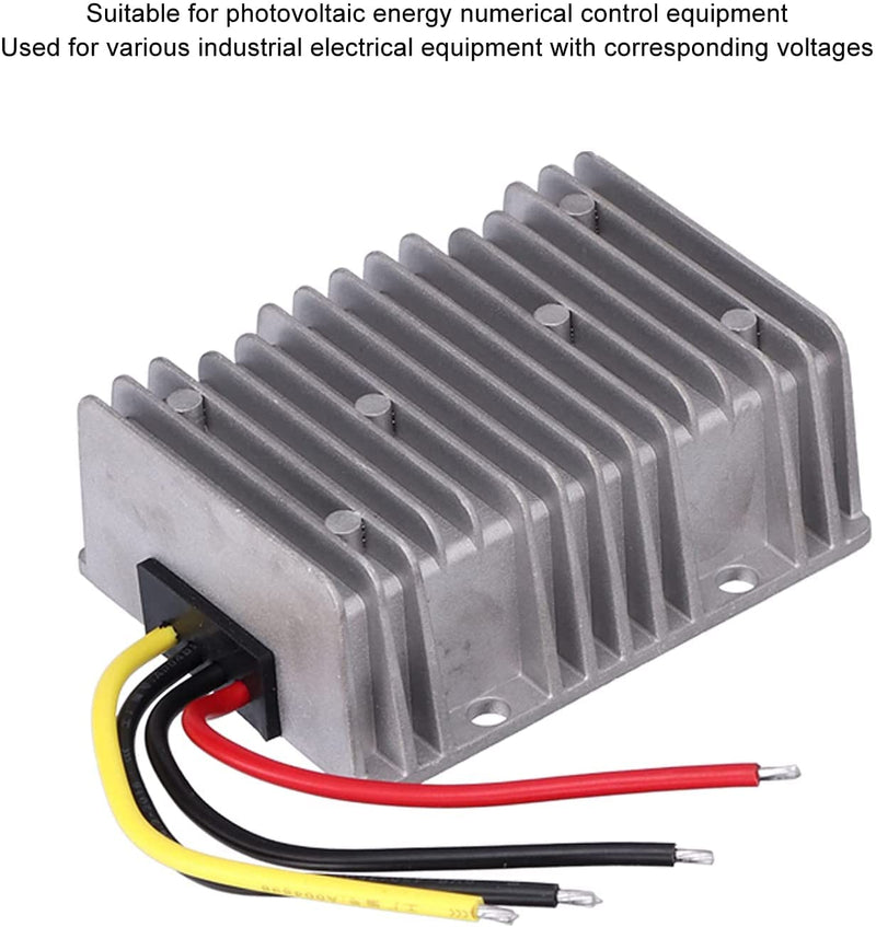 Eujgoov DC 72V to 12V Converter Power Converter Step Down Voltage Reducer Regulator 25A 300W