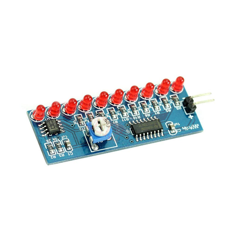 Hailege 2pcs NE555+CD4017 Running LED Flow LED Light Electronic Production Suite DIY Kit 2.5-14.5V