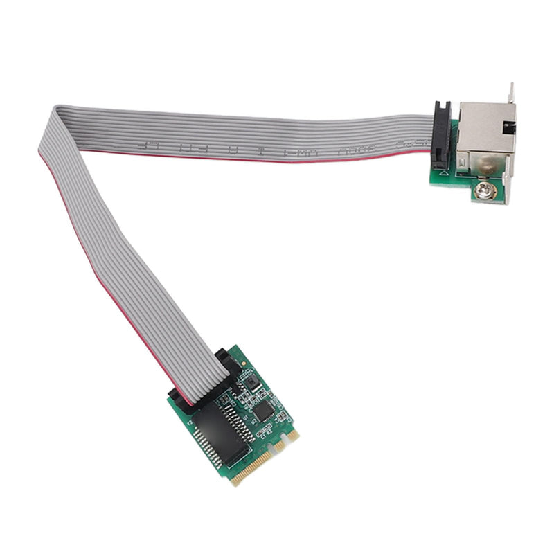 M.2 2.5G Ethernet Network Card, 2.5G/1G/100Mbps Single Port RJ45 M.2 A E to RTL8111H Gigabit Ethernet Card for Desktop PC, for 7, for Linux