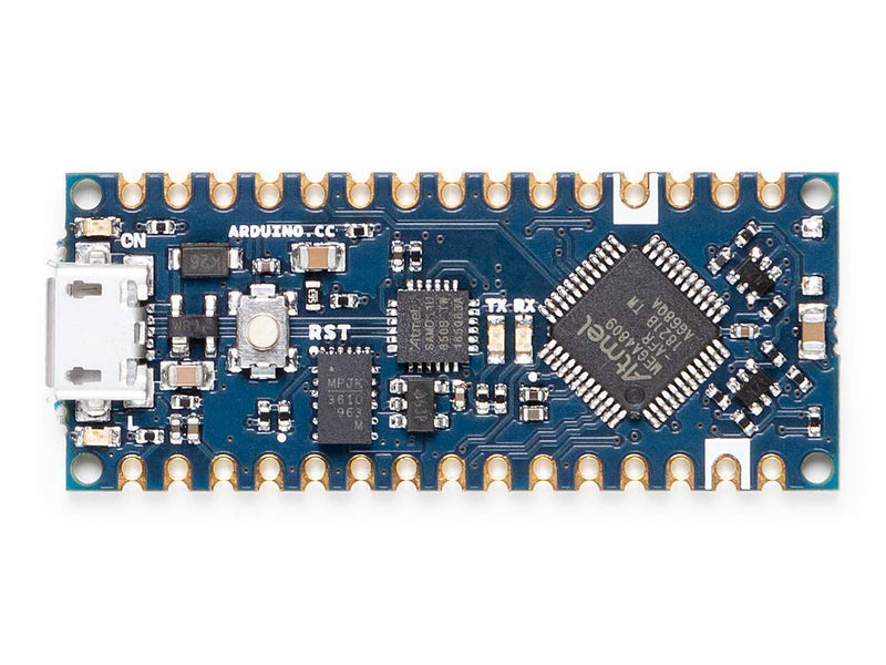 Arduino Nano Every (Single Board) [ABX00028-A] - ATmega4809 Microcontroller, 48KB Flash, 6KB SRAM, 20 Digital I/O Pins, 8 Analog Inputs, USB-C, Compatible with Arduino IDE for Embedded Projects Arduino Nano Every (Single Board)