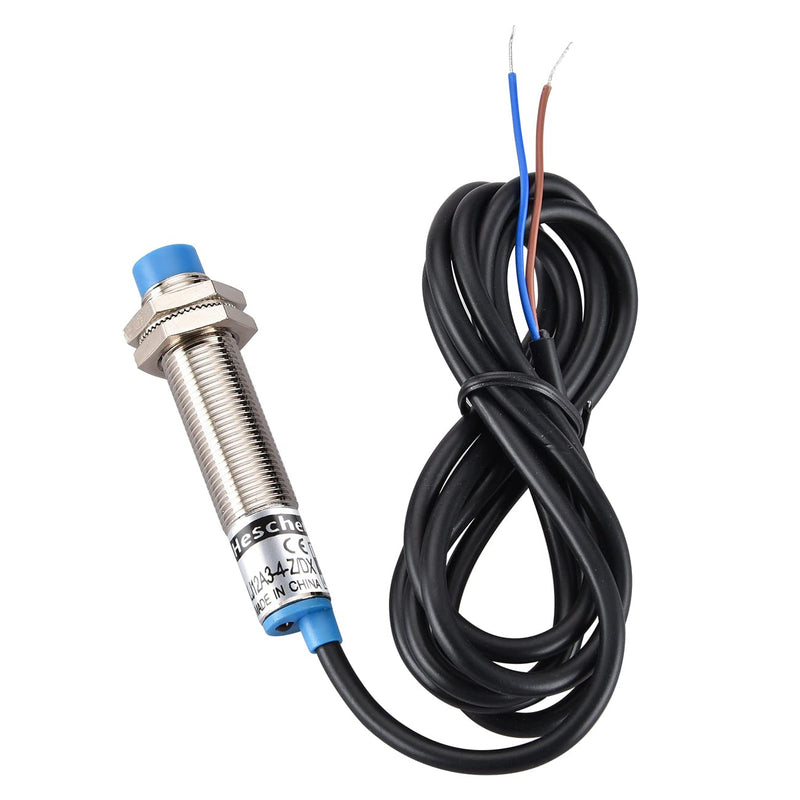 Heschen Inductive Proximity Switch Sensor Switch LJ12A3-4-Z/DX Detector 4mm 10-30VDC 200mA NPN Normally Closed (NC) 2 Wire