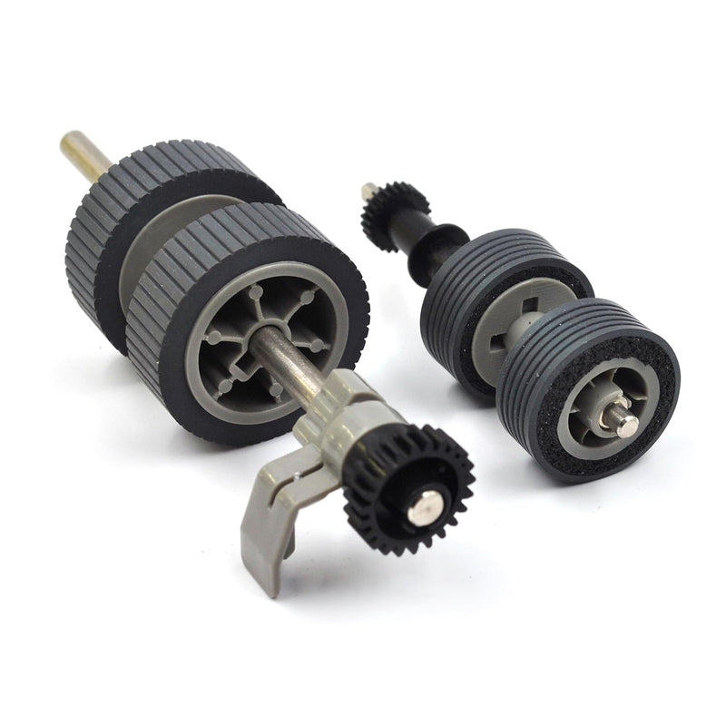 Scanner Exchange Roller Kit Compatible with Fujitsu Scanner Fi-6130 Fi-6130Z Fi-6230 Fi-6140 Fi-6240 Fi-6125 Fi-6225, PA03540-0001 PA03540-0002 Pick Roller